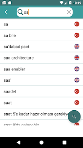 İngilizce Türkçe Sözlük