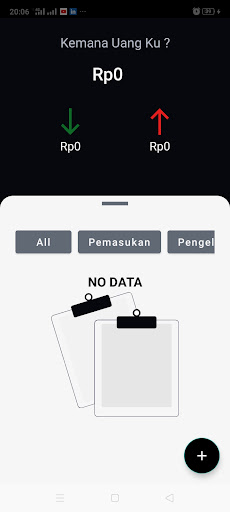 Android application UangKu? screenshort