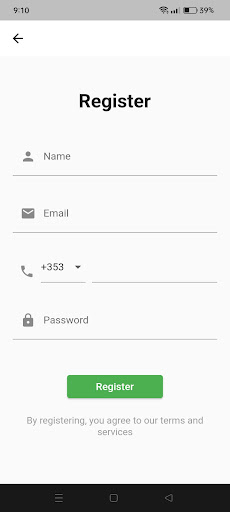 Android application Drive To Deliver screenshort