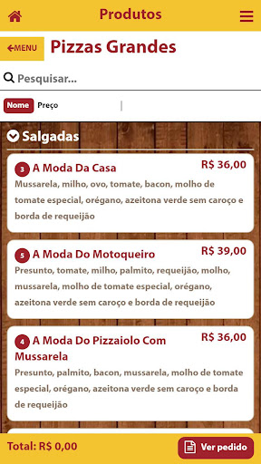 Pizza Chic Screen 2