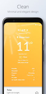 Clyma Weather: Simple, Multi-source and Accurate (PRO) 2.0.12 Apk 1