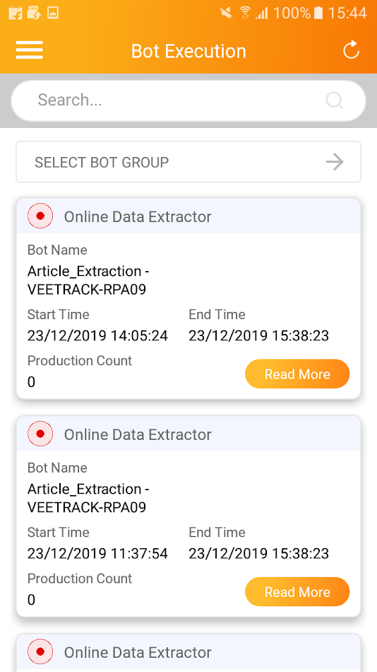 #2. BOTMS (Android) Ved: VEE TECHNOLOGIES PRIVATE LIMITED