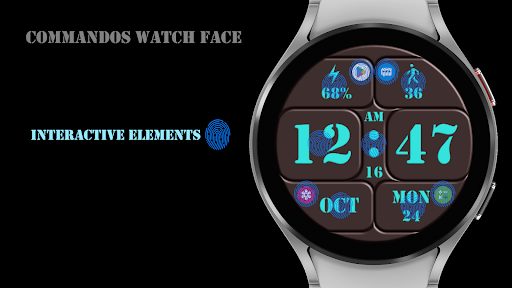 Commandos Watch Face Screen 2