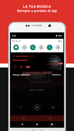 Radio Arcobaleno - Info&Music Screen 3