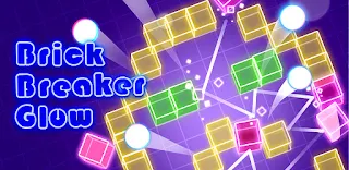 Brick Breaker Glow - Screenshot 1