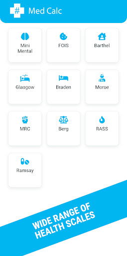 Android application Med Calc screenshort