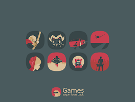 Sagon: Dark Icon Pack APK Screenshot Thumbnail #4