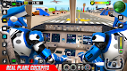 screenshot of Robot Pilot Airplane Games 3D