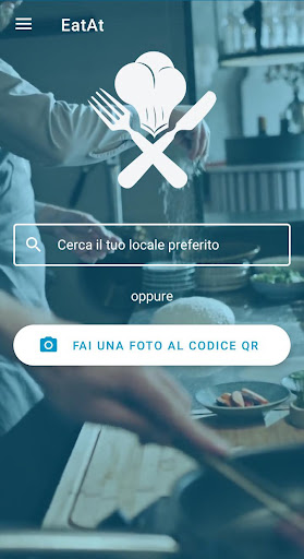 Android application EatAt - Menu Digitale screenshort
