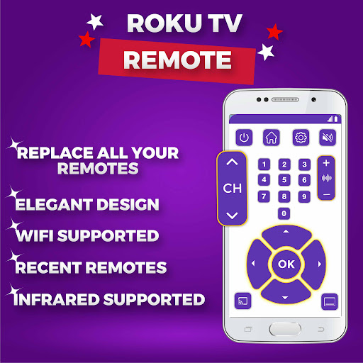 Android application Remote for Roku: IR Tv Remote screenshort