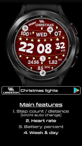 LMwatch christmas lights screenshot 1