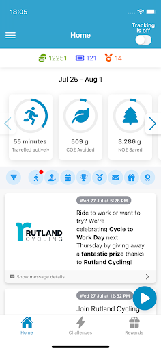 Android application BetterPoints Test screenshort