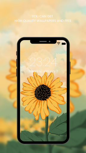 Screenshot of Sunflower Wallpaper HD