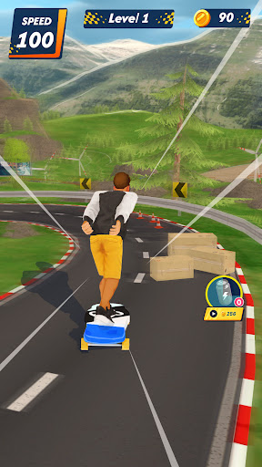 Downhill Racing: Hill Racer 3D Screenshot