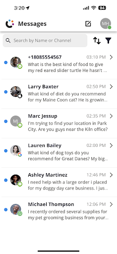 Android application 1440 Mobile screenshort