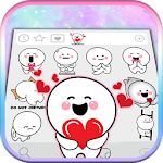 Cover Image of Download Cute Bun Man Emoji Stickers  APK