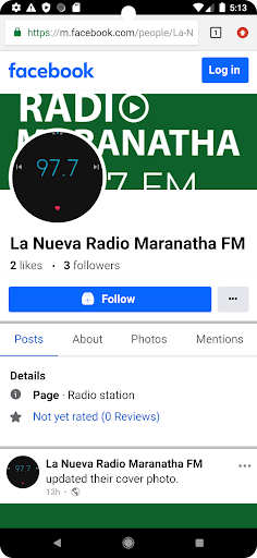 Maranatha Radio Screen 3