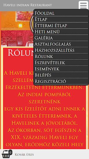 Haveli Indian Restaurant Screen 2