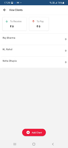 Easy Invoicing Screen 2