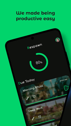 Android application Respawn - Routines & Habits screenshort