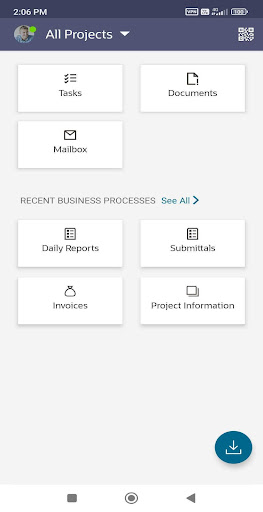 Screenshot of Oracle Primavera Unifier