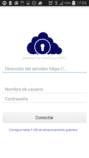 Vista previa de la aplicación