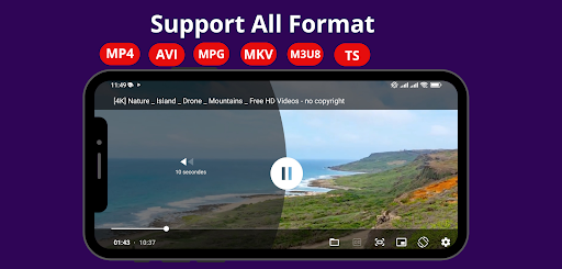 Android application Infinity Video Player screenshort