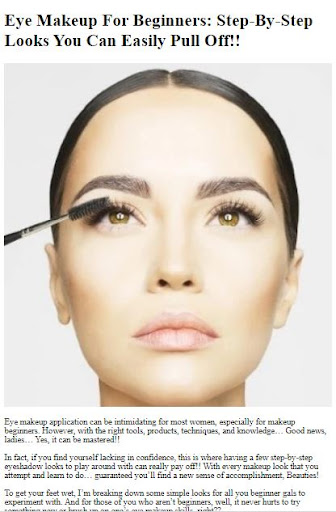 Eye Makeup Tips For Beginners Screen 2