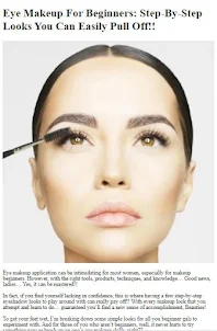 Eye Makeup Tips For Beginners