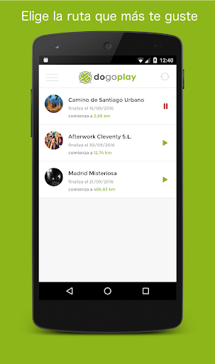 Android application Dogoplay screenshort