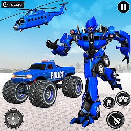 Imagem do ícone US Monster Truck Robot Games