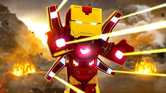 Iron Man Armor Skin For MCPE