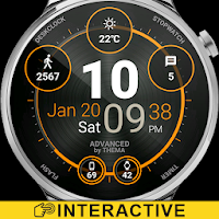 Advanced Watch Face & Clock Widget