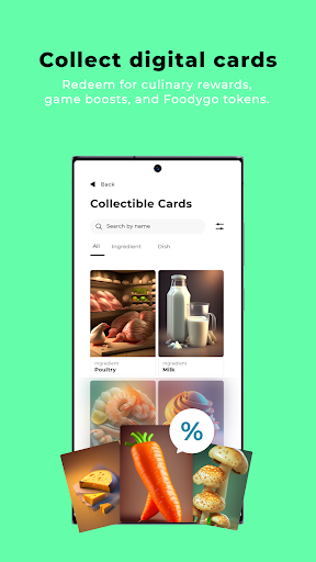 Android application foodygo screenshort
