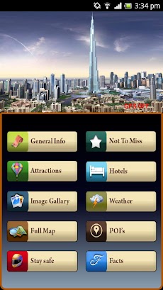 Dubai Offline Map Travel Guideのおすすめ画像1