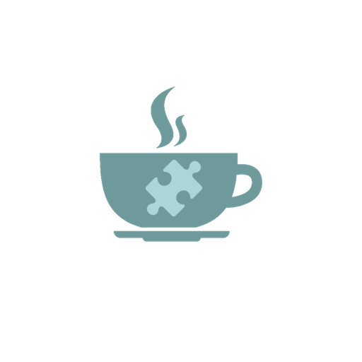 Puzzle Cafe:Daily Brain Brew! Logo