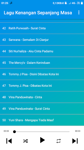 Lagu kenangan sepanjang masa