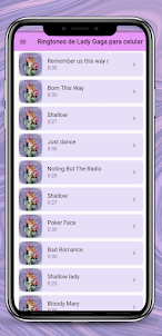 Lady Gaga ringtones for mobile