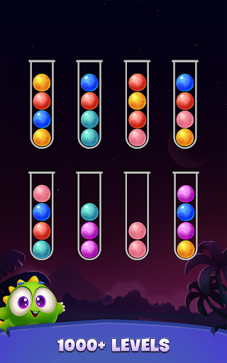 Color Ball Sort Puzzle - Dino Bubble Sorting Game  screenshots 11