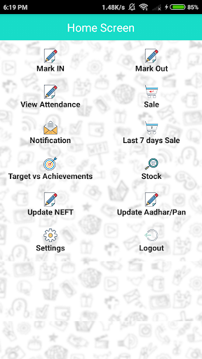 Hindware ISD Field Force Screen 2