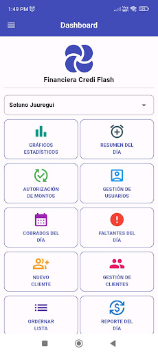 Android application CrediFlash screenshort