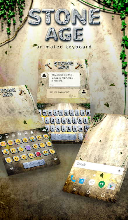 Stone Age Keyboard + Wallpaper - 5.10.45 - (Android)