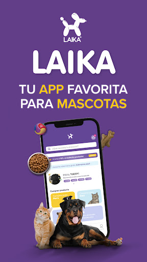 Android application Laika -La tienda de tu mascota screenshort