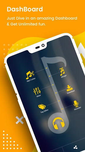 Android application Mp3 All in one : Audio editor screenshort