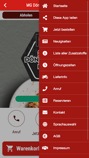 MG Döner Pizza Haus Screen 3