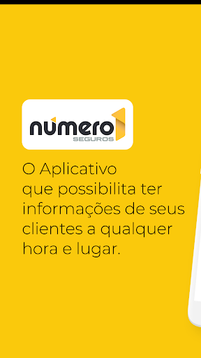Android application Número 1 Seguros – Corretor screenshort