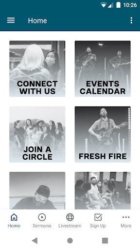 Android application C4 Christ Centered Comm Church screenshort