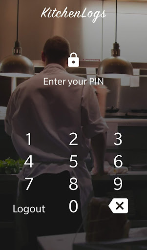 Android application KitchenLogs - Digital Food Saf screenshort