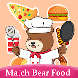 Bear Food Match:3D Fast Foodle icon