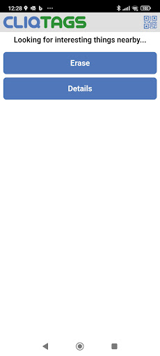 CliqTags Nearby Screen 2